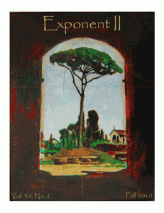 Exponent II's Fall 2010 Letter from the Editors: Remembering Our Foremothers