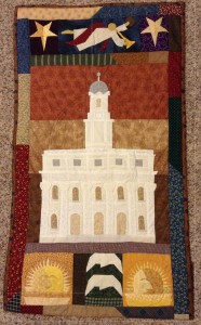 Kirkland temple quilt, Kirsten Campbell