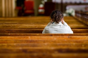 woman-alone-in-church