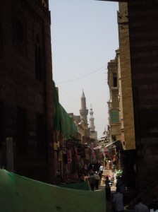 The Kahn, or ancient marketplace in Cairo.