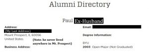 Guest Post: An Open Letter to BYU -- Please Stop Changing Married Alumnae Names