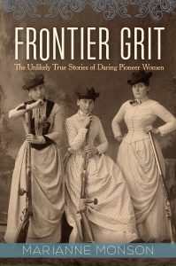 three pioneer women with rifles