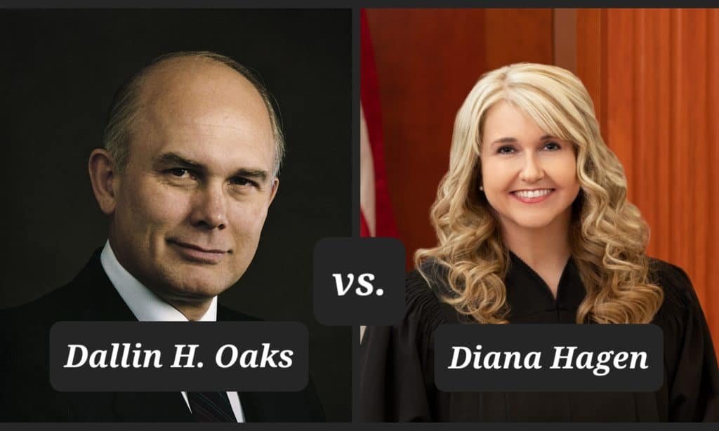 A Tale of Two Supreme Court Justices (and what a fast-approaching Oaks presidency looks like for LDS girls)