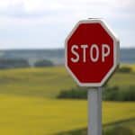 stop sign