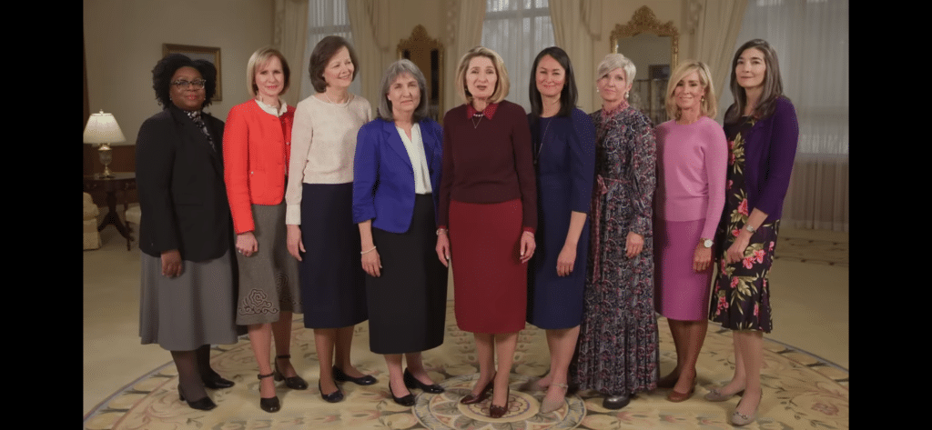 The Nine Women General Auxiliary Leaders