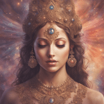 An AI-generated image of the divine feminine.