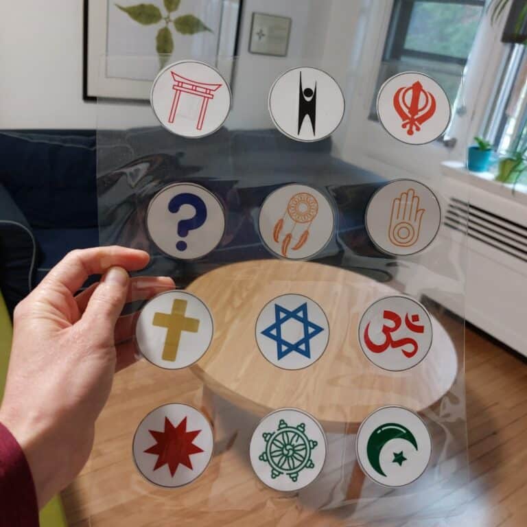 multi-faith symbols