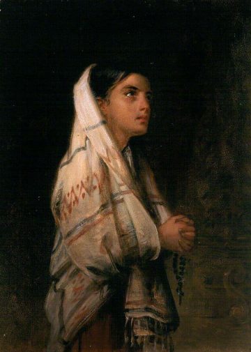 Long, Edwin; A Spanish Girl Praying; Aberdeen Art Gallery & Museums; http://www.artuk.org/artworks/a-spanish-girl-praying-107271